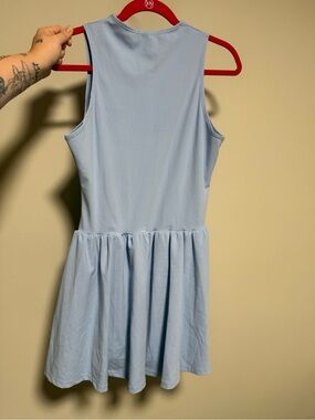 Light Blue Sleeveless Dress